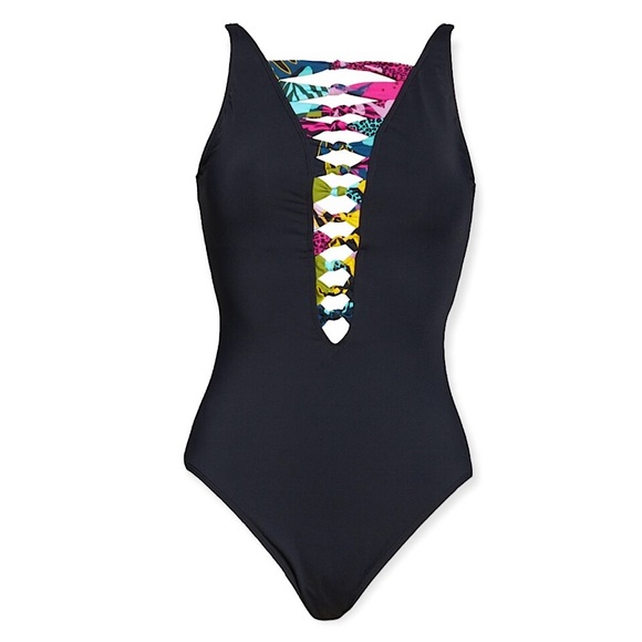 Bleu Rod Beattie Jungle Book Knotted One Piece - Picture 4 of 15